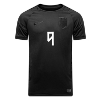 Camiseta Noruega Erling Haaland #9 Segunda Equipación Replica Mundial 2026 mangas cortas